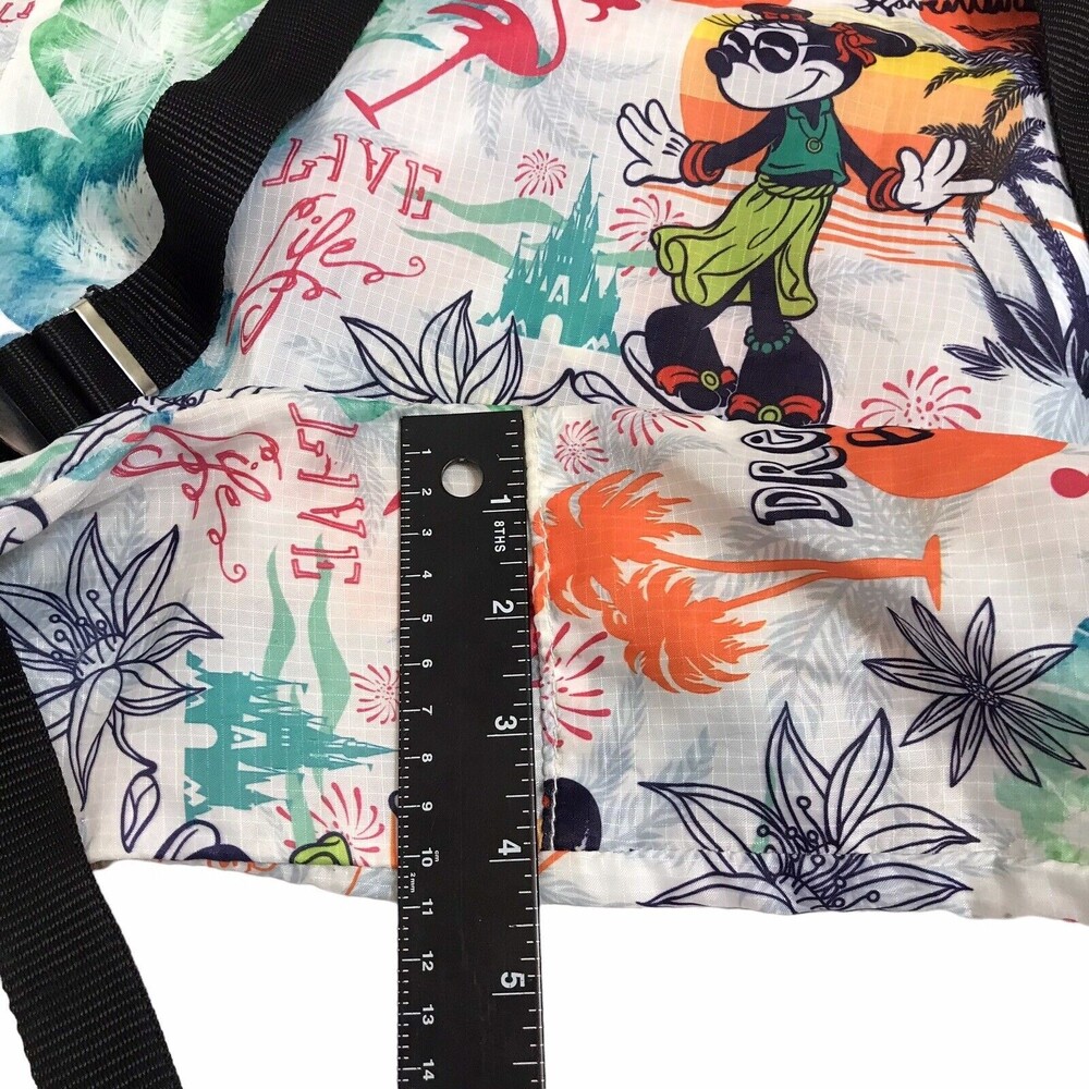 Disneyland Disney Parks Nylon Dream Big Seek Adventure Minnie Backpack - Picture 9 of 14
